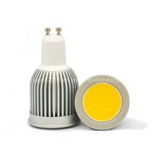 Die Casting Al 85-265V AC COB GU10 LED Bulb Light Lamp 7W